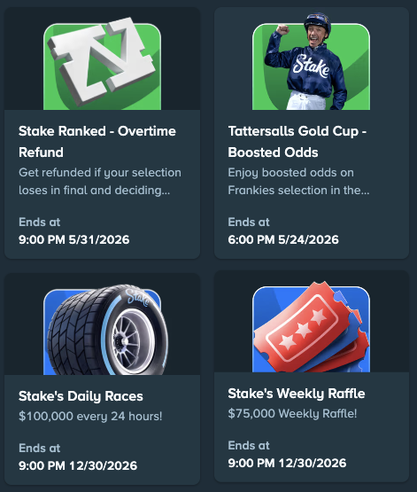 Promotions and rewards